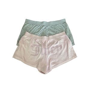 Juicy Couture PJ Bottoms Set of 2 Size Medium